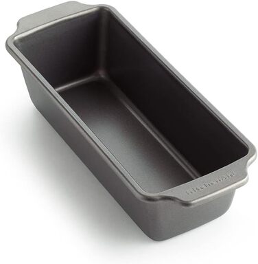 Набір форм для випічки KitchenAid з алюмінізованої сталі, 20см та 24см, антипригарне покриття без PFAS, для духовки, можна мити в посудомийній машині, сірий (5 шт.)