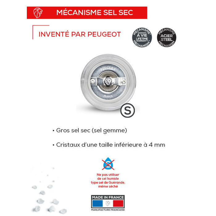 Млин для солі Peugeot Nancy 12 см (900812/SME)