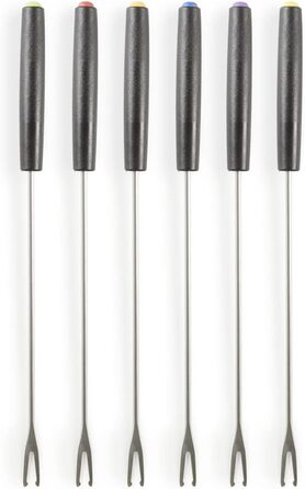 Набір для раклет, фондю та гриль MAGNANI 3 в 1 на 8 осіб з регулюванням температури, виделки та сковорідки, 1100W, антипригарне покриття