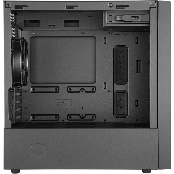Корпус для ПК Cooler Master NR400 Micro ATX (Windows, 2 шт. 120мм вентилятор) чорний