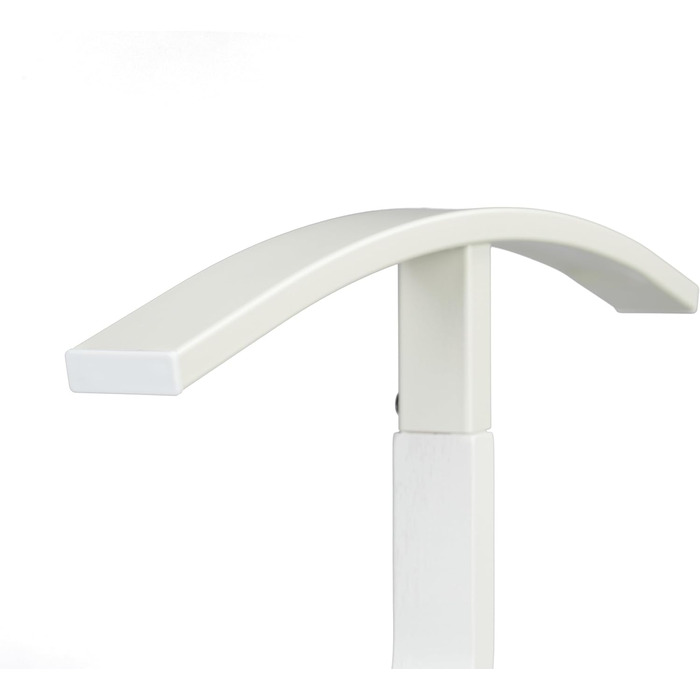 Стійка для одягу Relaxdays для чоловіків, 107 x 47,5 x 20 см, білий, з полицями для сорочок та штанів