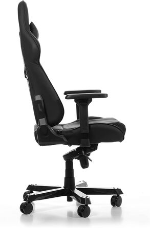 Ігрове крісло DXRacer King K99, шкірозамінник, чорне, до 200 см