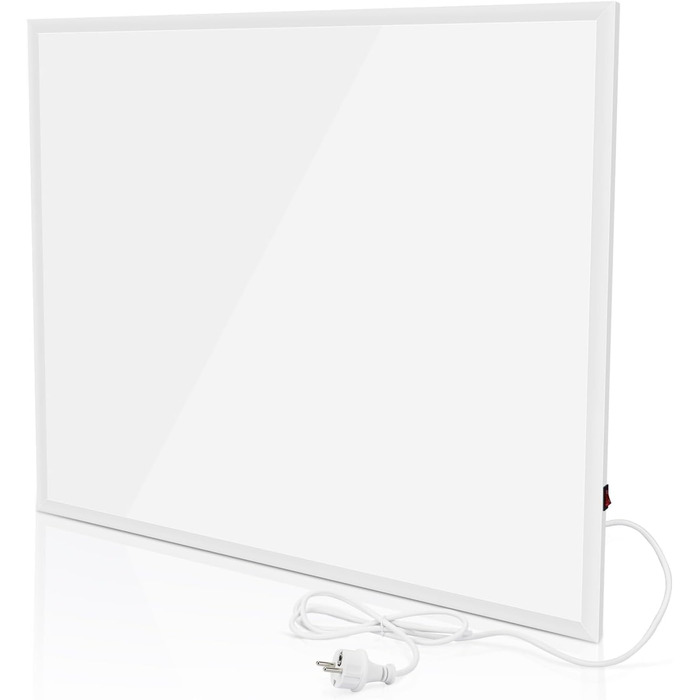 Інфрачервова настінна панель Mursche 450W з термостатом та Wi-Fi, електрична, енергозберігаюча, з пультом дистанційного керування та можливістю встановлення на стіну