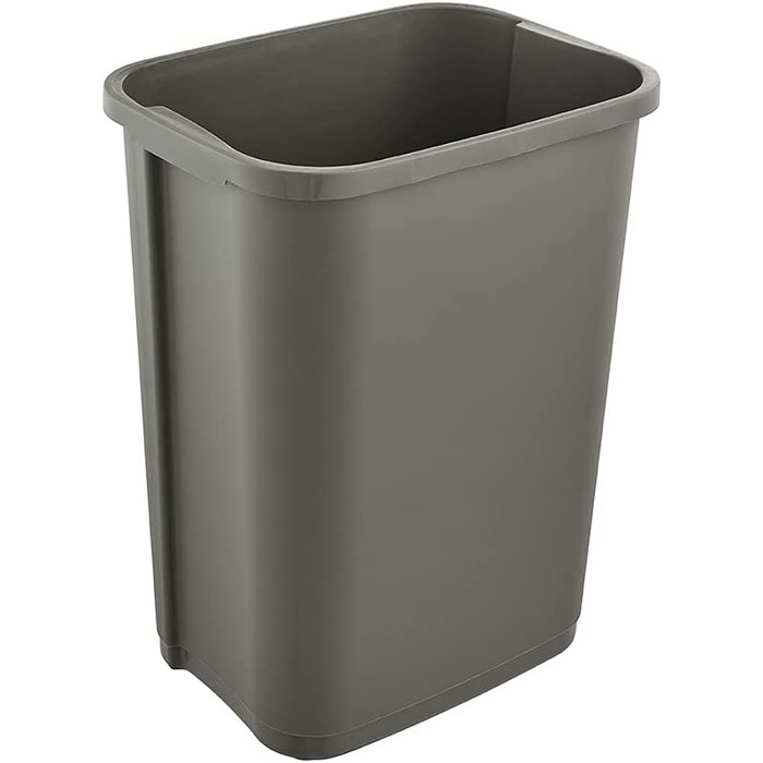 Відро для сміття keeeper з відкидною кришкою, Swantje, графітово-сірого кольору (екологічно-сірий, 25 л)