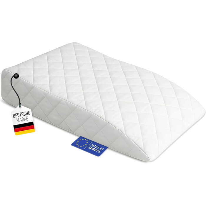 Ортопедична подушка для ніг, подушка для відпочинку ніг, подушка для поліпшення кровообігу, пральна, 71x40x15 см