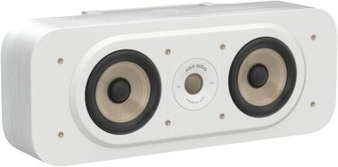 Центральний динамік Polk Audio Signature Elite ES30, висока роздільна здатність, Dolby Atmos, DTSX, білий