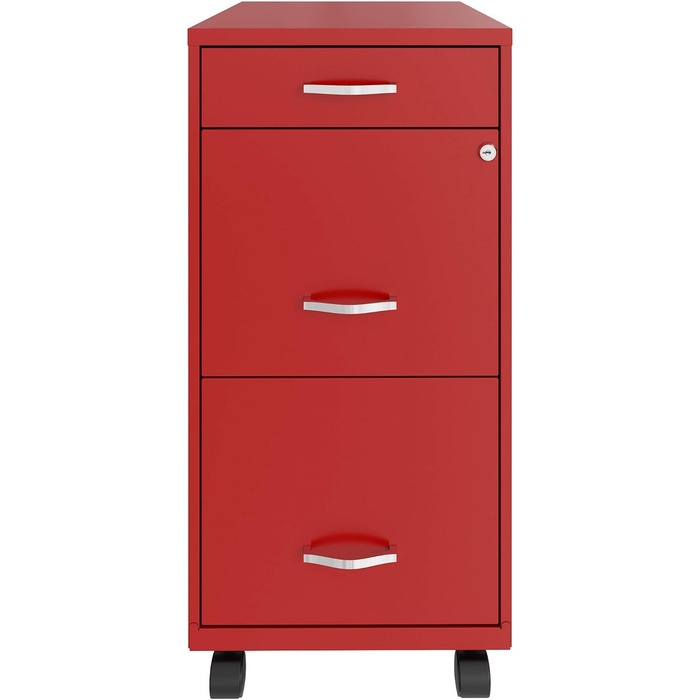 Шафа для документів Lorell LYS SOHO Box з 3 висувними ящиками, 67.3 x 36.3 x 45.7 см, білий колір