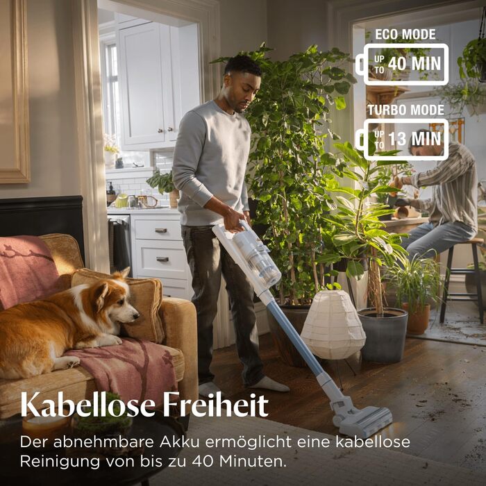 Акумуляторний пилосос Bissell PowerClean FurGuard для шерсті тварин з HEPA-фільтром, 2500 mAh, 50 хв роботи