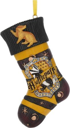 Різдвяна панчоха HP Hufflepuff, жовта, підвісна (50 символів)