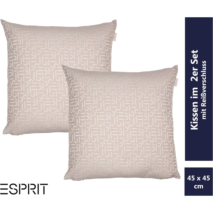Набір декоративних чохлів для подушок ESPRIT Scatter, 2 шт. (45x45 см)