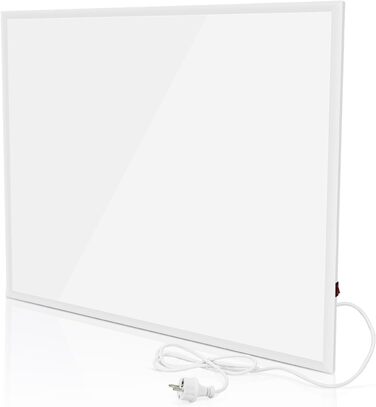 Інфрачервова настінна панель Mursche 450W з термостатом та Wi-Fi, електрична, енергозберігаюча, з пультом дистанційного керування та можливістю встановлення на стіну