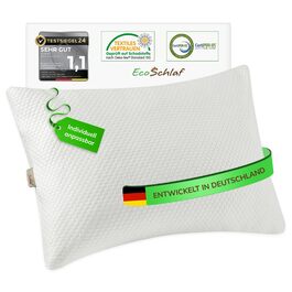 Ортопедична подушка Airflow для сну на боці з Memory Foam – підтримка шиї, зменшення болю, комфортний сон