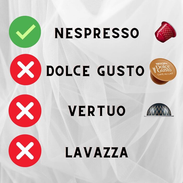 Організатор для капсул Nespresso, ящик, метал, 50 капсул, для зберігання капсул кави (білий) Blanco