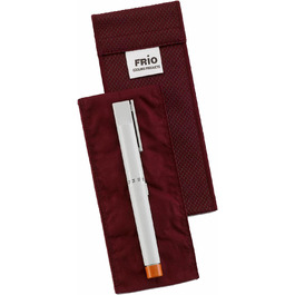 Сумка-холодильник для діабетиків FRIO 6,5 x 18 см для інсулінової ручки, сумка для 1 інсулінової ручки (винно-червоного кольору)
