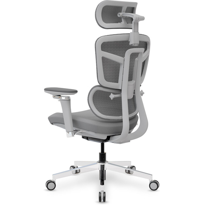 Крісло Mealux S4 Air Fabric Grey (арт. HF-S4 F/G)