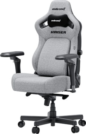 Крісло ігрове Anda Seat Kaiser 4 V2 Size XL Gray Fabric