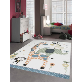 Дитячий килим для ігор Traum Тварини сафарі 160x230 см