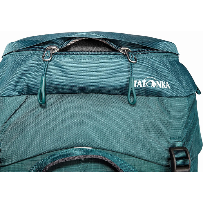 Туристичний рюкзак Tatonka Norix 44 Women - Жіночий легкий рюкзак з, фронтальним доступом, регульованою системою спинки, нижнім відділенням і дощовиком - 44 літри - 66 x 27 x 18 см Бірюзово-зелений