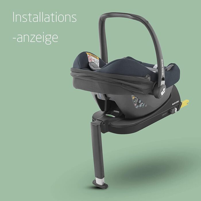 Автокрісло Maxi-Cosi CabrioFix i-Size 0-12 міс, до 12 кг, Black - легке та безпечне для новонароджених
