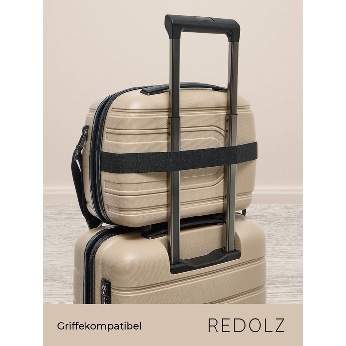 Чохол жорсткий REDOLZ XL 77см Поліпропілен 4 Подвійні котушки та TSA Основи 11
