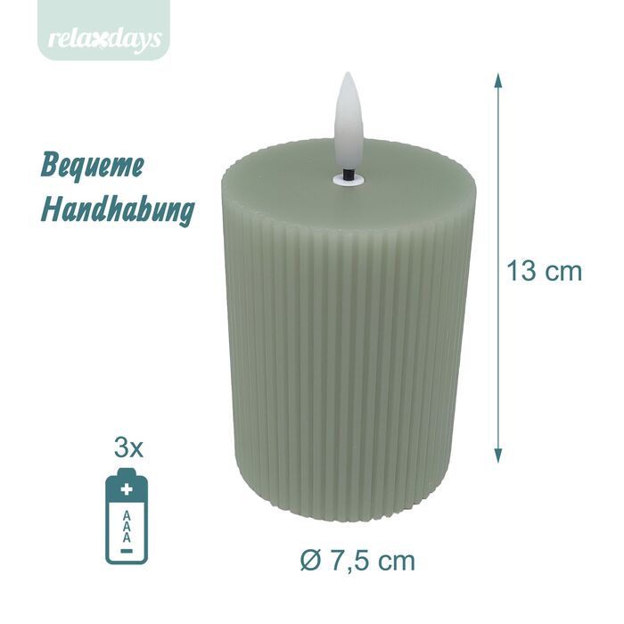 Набір з 4 LED-свічок Relaxdays