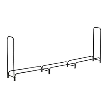 Стильна металева полиця для дров Relaxdays