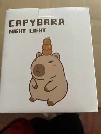 Силіконовий нічник Anywin Capybara, 2-х ступінчастий, таймер, прикраса для дитячої кімнати, подарунок для хлопчиків і дівчаток