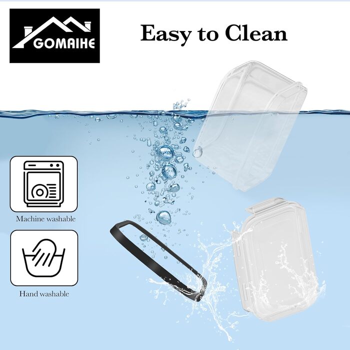 Набір контейнерів для зберігання GoMaihe 12 шт: герметичні, 800 мл, з етикетками, чорні. Ідеально для продуктів, цукру, спецій. Без BPA, можна мити в посудомийній машині.