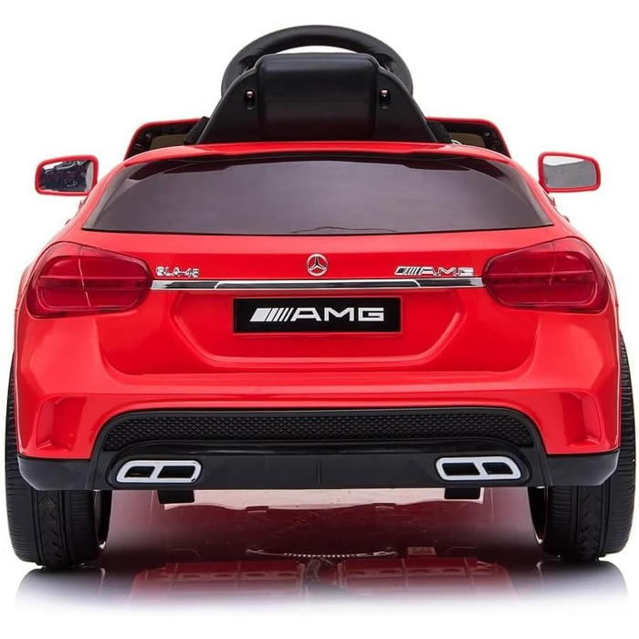 Дитячий електромобіль Mercedes AMG GLA45 з пультом, ліцензія, червоний