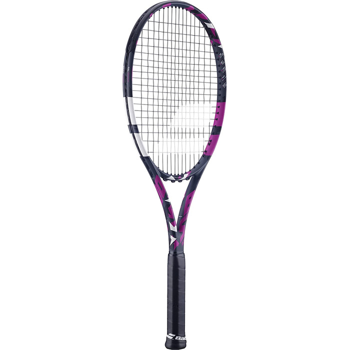 Тенісна ракетка Babolat для дорослих Aero Pink з нанизуванням-французький бренд-Pink 3