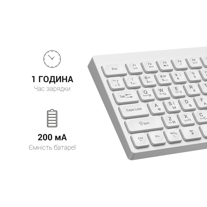 Клавіатура бездротова OfficePro (SK955W)