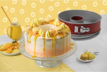 Форма для випічки Kaiser, прямокутна, з кришкою, антипригарна, для тірамісу, з плоским дном, витікання запобігає, легко закривається