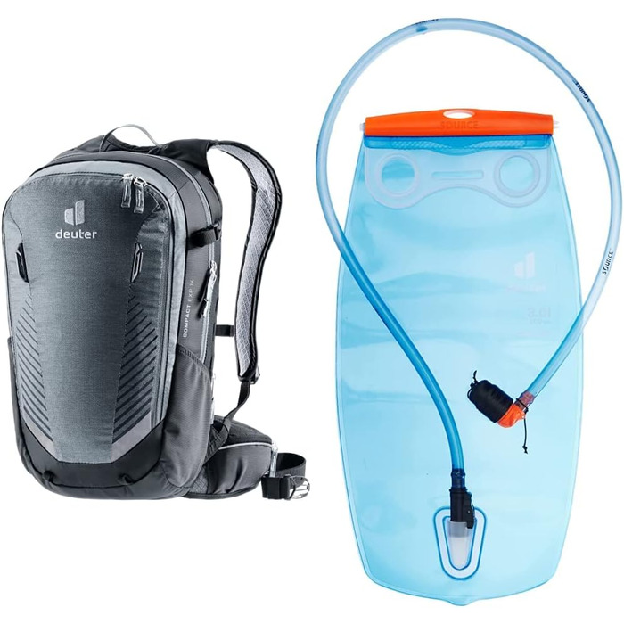 Велосипедний рюкзак deuter Compact EXP 14 і система гідратації Streamer 3.0