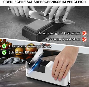Електричний точило для ножів SOARFLY: професійний, ергономічний, для всіх типів ножів