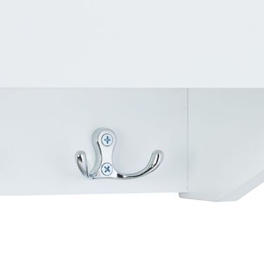 Поличка для стін з 6 гачками Relaxdays