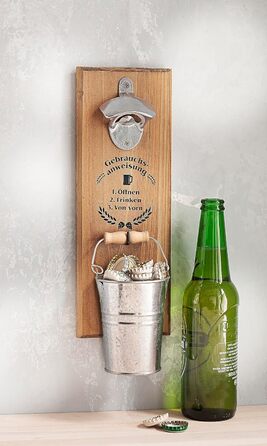 Настінна відкривачка прикраса для любителів пива (50 символів)