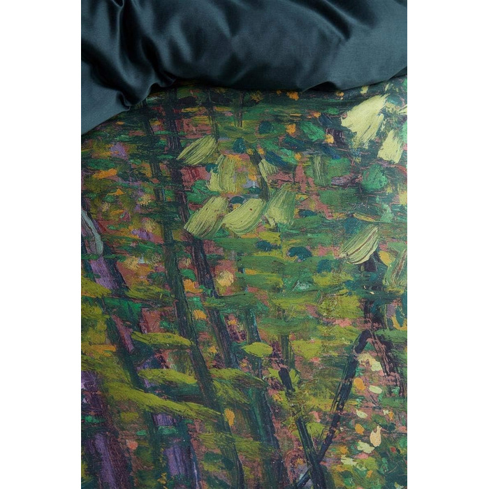 Підковдра Beddinghouse x Van Gogh Museum Trees - односпальна - 140x200/220 см - Зелена