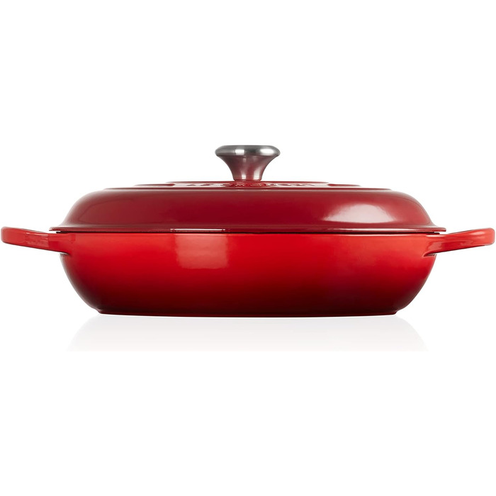 Каструля Le Creuset з емальованого чавуну, 3,5 л, колір 'Вишня'