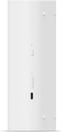 Портативна колонка Sonos Roam 2, водонепроникна, Bluetooth/Wi-Fi, 10 годин, голосове управління, для дому та вулиці, біла