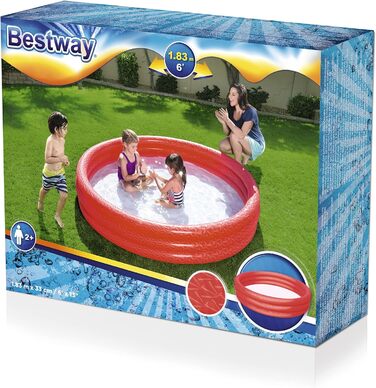 Дитячий басейн Bestway Classic Ø 183 x 33 см, в асортименті