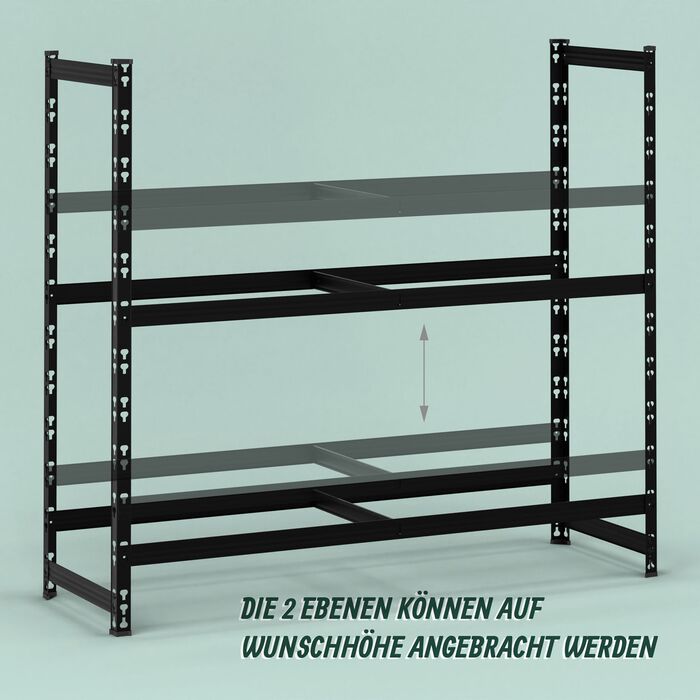 Стеляж для шин Relaxdays на 8 шин