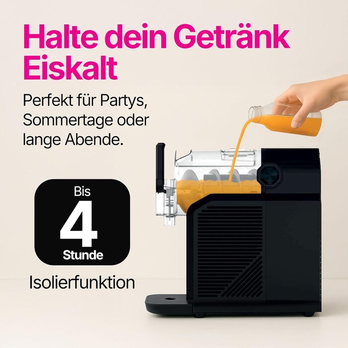 Машина для приготування сляшів, коктейлів та молочних коктейлів Seeger SuperSlush 2L 7-в-1