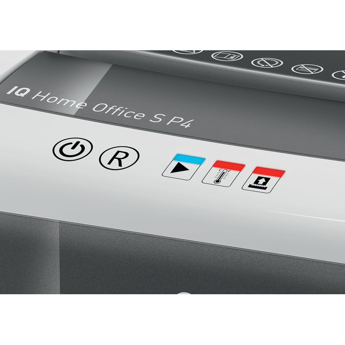 Шредер Leitz IQ Home Aktenvernichter: безпечний, тихий та компактний для дому та офісу, P4, 8 листів, білий