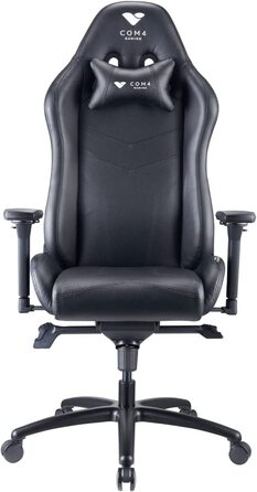 Ергономічне ігрове крісло з PU шкіри, макс. 150 кг (Onyx Black), 4Gaming Argon 2023 -