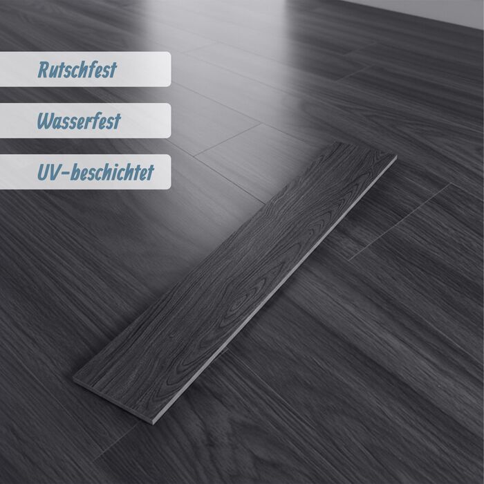 Вініловий підлоговий декор Relaxdays з самоклеючою основою та дизайном під дерево