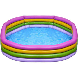 Дитячий басейн VFM з 4 кільцями, 1,8 х 35 см