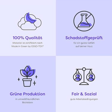 Комплект постільної білизни Wolkenfeld 200x200 з бавовни: 2 наволочки 80x80, дихаюча, приємна до шкіри, легка у догляді. Комплект постільної білизни на весь рік з застібкою-блискавкою, сертифікат Oeko-TEX, сірий (морський блакитний, 220 x 240 см)