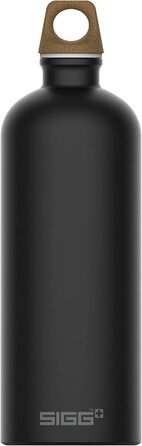 Алюмінієва пляшка для пиття SIGG Traveller MyPlanet-підходить для газованих напоїв-герметичний-Легкий - не містить бісфенолу А-сертифікований на нейтральний рівень викидів вуглецю-0,6 л / 1 л (напрямок, звичайний 1 л)