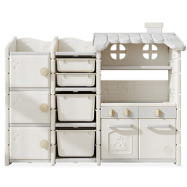Стелаж Mealux Master Chef White/Gray (арт. KD-E154 White/Gray)
