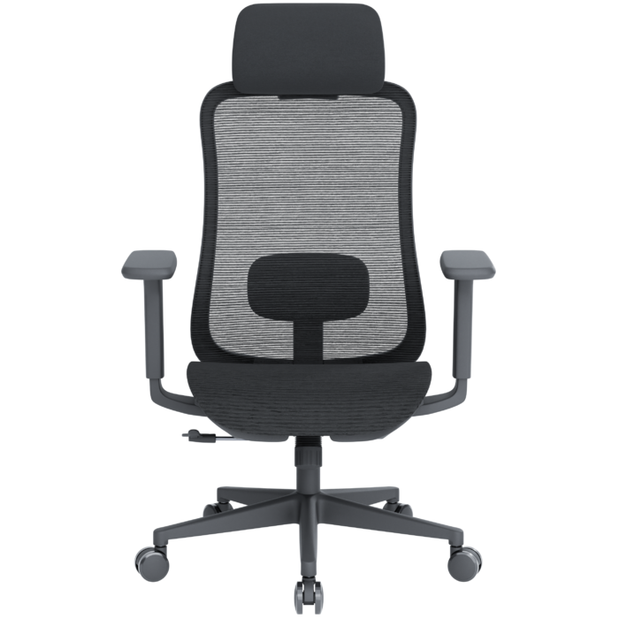 Крісло офісне OfficePro Wave OC670-B-B-B